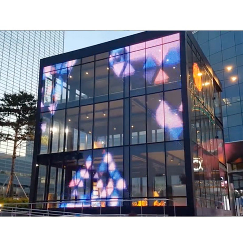 Glass HD Transparent LED Display Panel P3.91-7.8 Đối với trong nhà ngoài trời