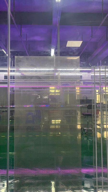 Nội thất chống thấm đèn LED minh bạch, màn hình phim minh bạch đa màu LED