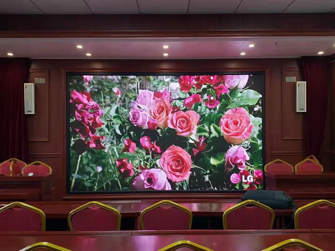 HD quảng cáo trong nhà màn hình hiển thị LED màu đầy đủ 16bit độ sáng