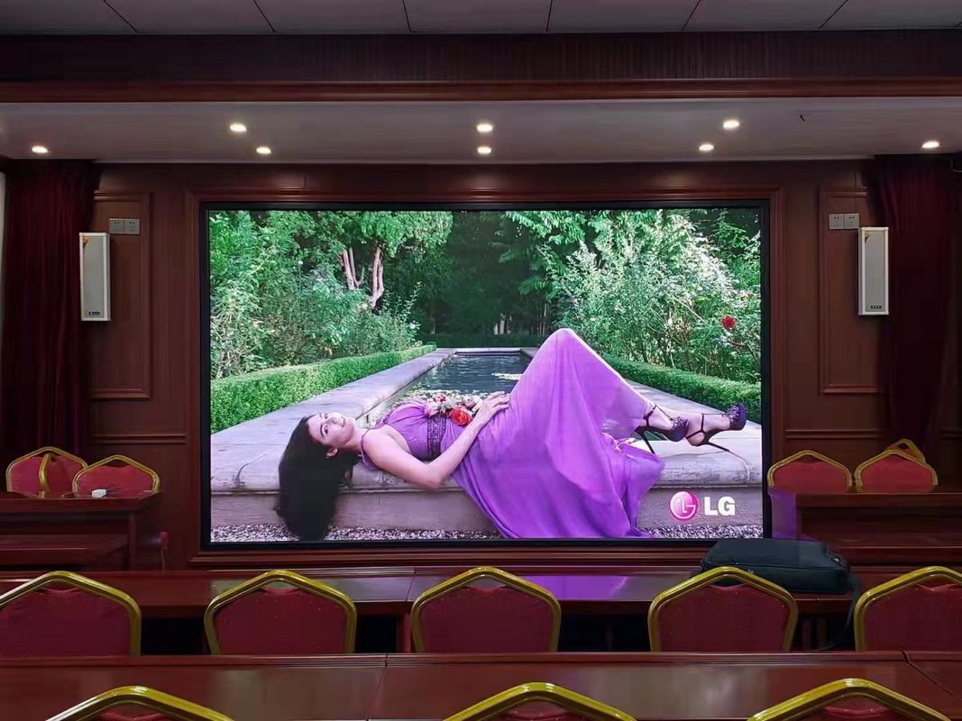 HD quảng cáo trong nhà màn hình hiển thị LED màu đầy đủ 16bit độ sáng