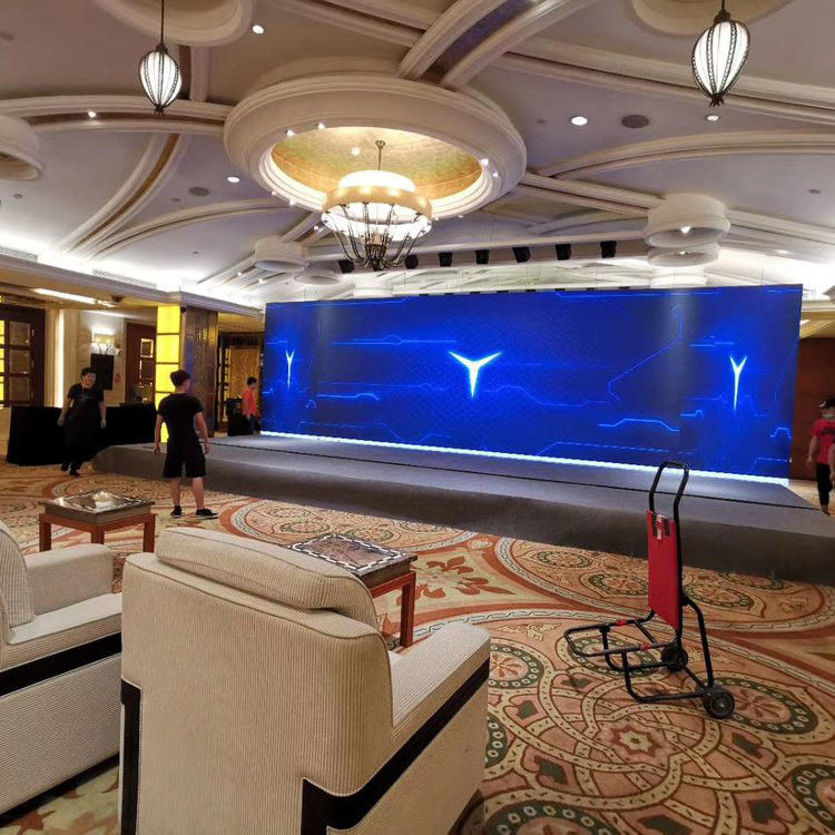 160x80 tường video trong nhà bền, màn hình hiển thị LED cho quảng cáo trong nhà