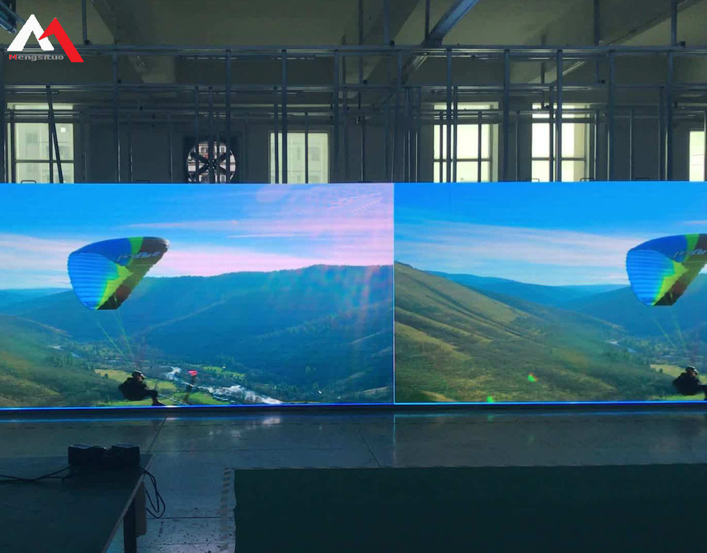 160x80 tường video trong nhà bền, màn hình hiển thị LED cho quảng cáo trong nhà