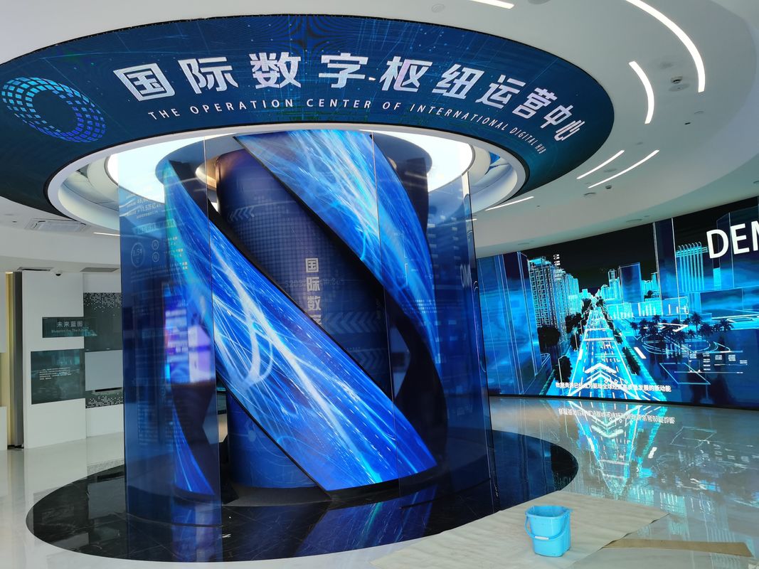 3840HZ Curved Concert Video Wall, SMD1515 màn hình LED cho stage show