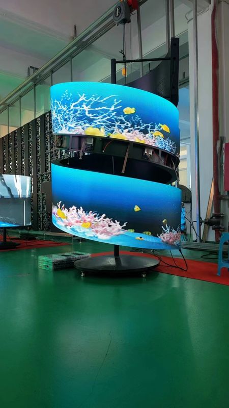 3840HZ Curved Concert Video Wall, SMD1515 màn hình LED cho stage show