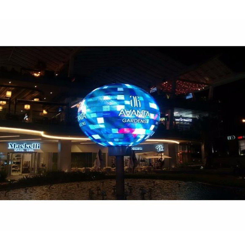 Màn hình hiển thị LED linh hoạt ngoài trời 4mm Pixel Pitch Multicolor