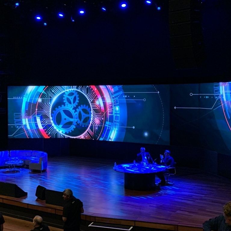Màn hình LED RGB HD cho sự kiện sân khấu Đa màu linh hoạt cho buổi hòa nhạc